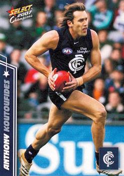2007 Select AFL Champions Signature Series #28 Anthony Koutoufides Front